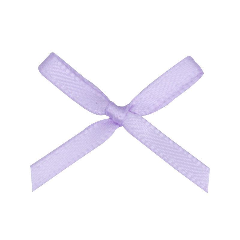 100pcs Double Sided Polyester Ribbon Mini Bows for Nail Art, Lingerie, Socks Clothing Trim Craft Supplies