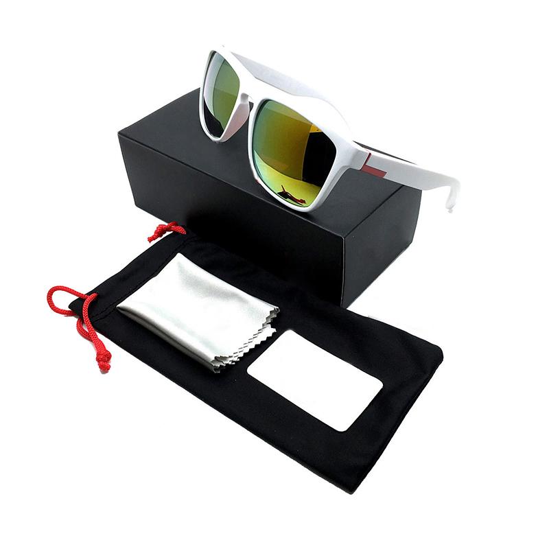 Stylowe męskie okulary przeciwsłoneczne damskie Outdoor UV400 Lekkie okulary przeciwsłoneczne Clean Vision