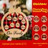 Personalized Family Members Christmas Ornament,Personalized Family And Pet Ornament/Personalized Christmas Ornament/Personalized Christmas- Christmas