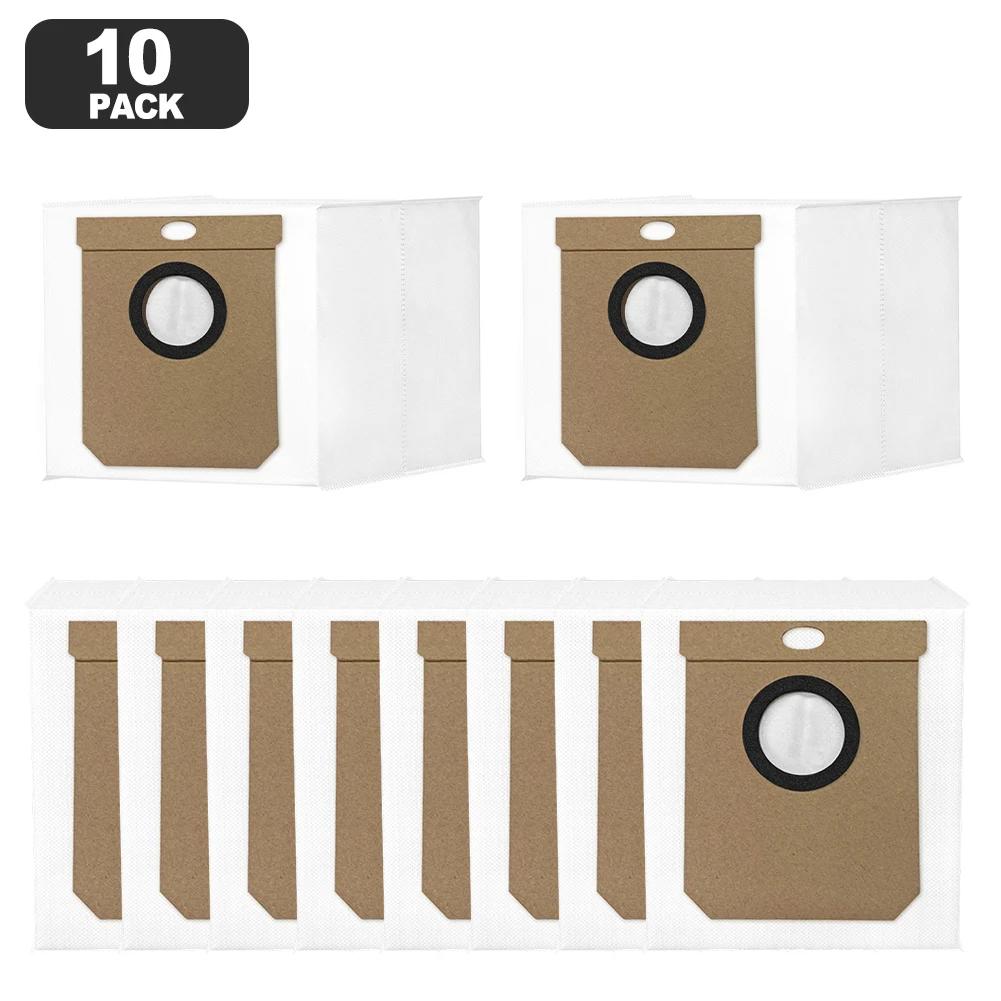 Dust Bags for Deerma DEMX70 and DEMS30 Vacuum Cleaner Base Station Compatible 4 or 10 Pieces Dust Collector Bags