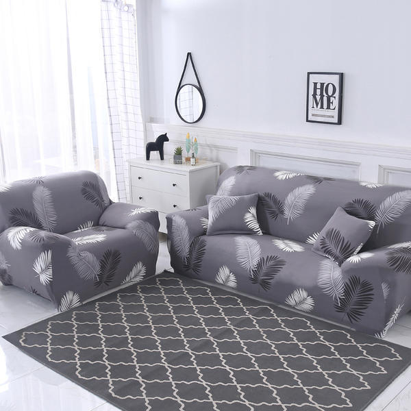 Elastic Sofa Slipcover All-Inclusive Knitted High Elastic Beanbag Cover All-Inclusive Anti-Scratching