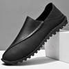 Plus Size Soft Leather Shoes Men Loafers Comfortable Casual Shoes Men Driving Shoes Moccasins Men Flats Footwear