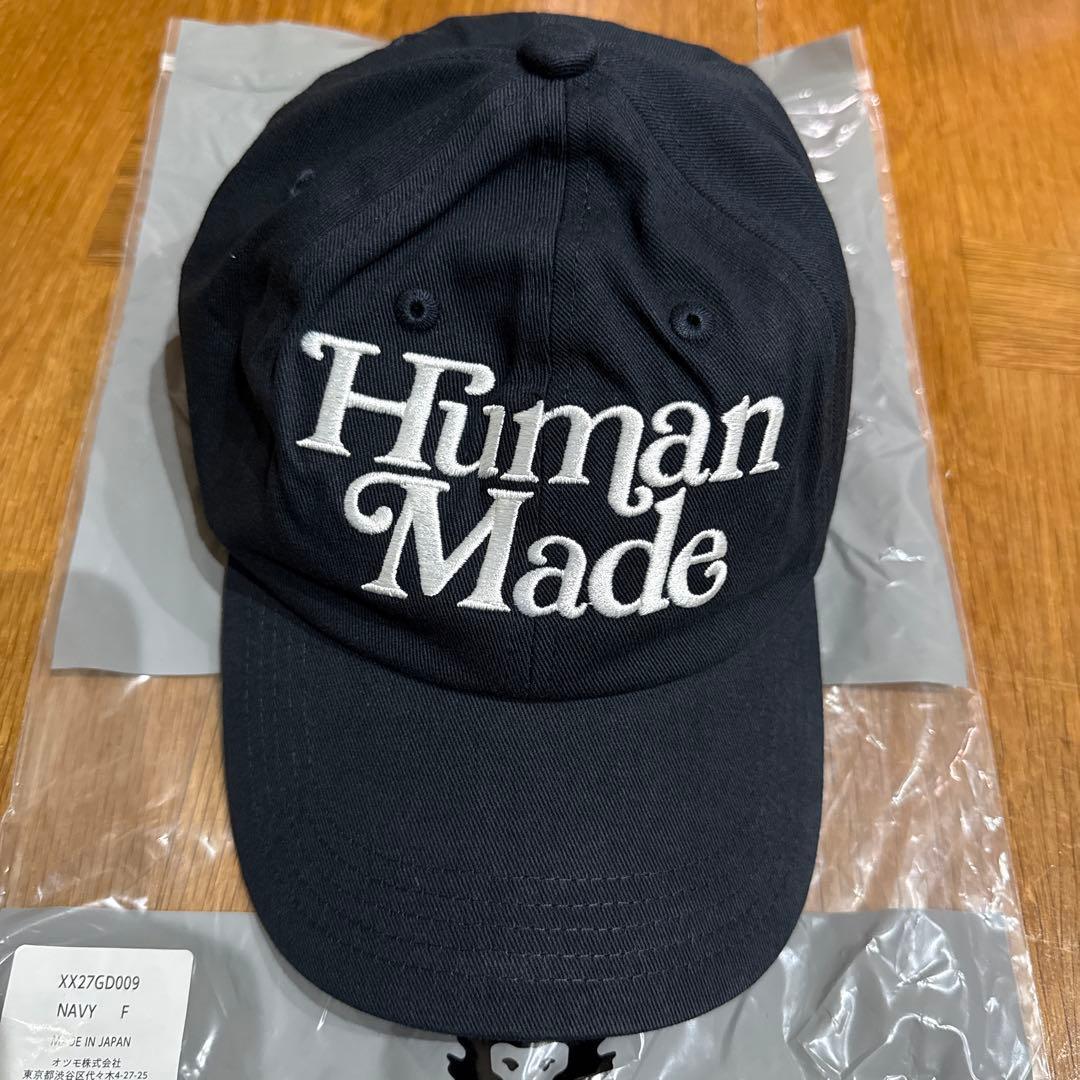 Used Human Made 6 Panel Cap Navy New and unused