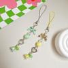 Bow Bead Phone Chain Anti-loss Cell Phone Strap Mobile Accessories Mobile Phone Lanyard  Woman Girl