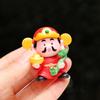 2025 God of Wealth Ornament for Desktop or Car - New Year Gift for Attracting Prosperity