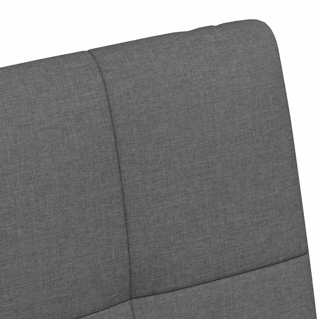 Dining Chairs with Casters 2 pcs Dark Grey 58 x 65 x 94 cm