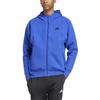 Adidas Premium Hooded Track Jacket IKU93 Blue Z.N.E. Full-Zip Men's Semi-Silent (IR5228) J/L