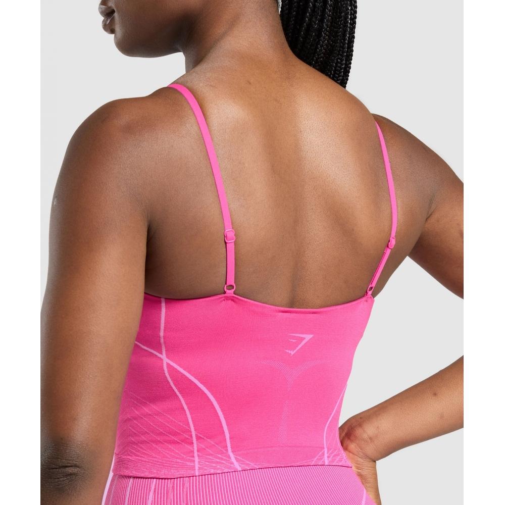 Gymshark Apex Seamless Midi Tank Valley Pink Sour Pink B3b9a Kcsd