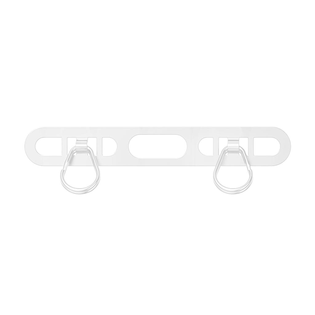 1pcs Stainless Steel Mobile Phone Lanyard Patch Side Hanging Clip Double Buckle Phone Straps Gasket Metal Connect Piece for