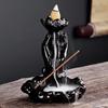 Creative Ceramic Buddha Hand Rockery Backflow Incense Burner for Home or Office