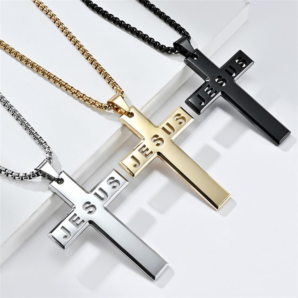 Kruis Bijbel Hanger Ketting Eerste Communie Doop Beweging