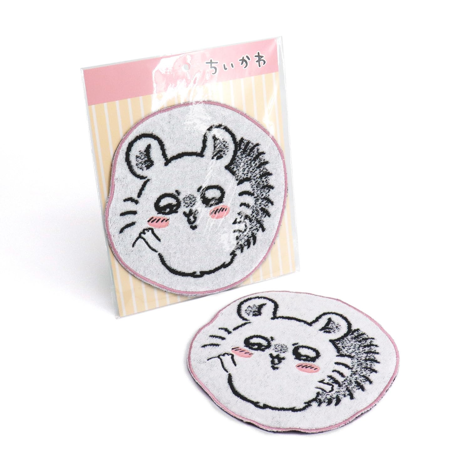 

Chiikawa Towel Flying Squirrel x 22 cm Die-Cut Handkerchief, Purple, Design, Packaged, Cute, 41-1200120, Approx. 21.5