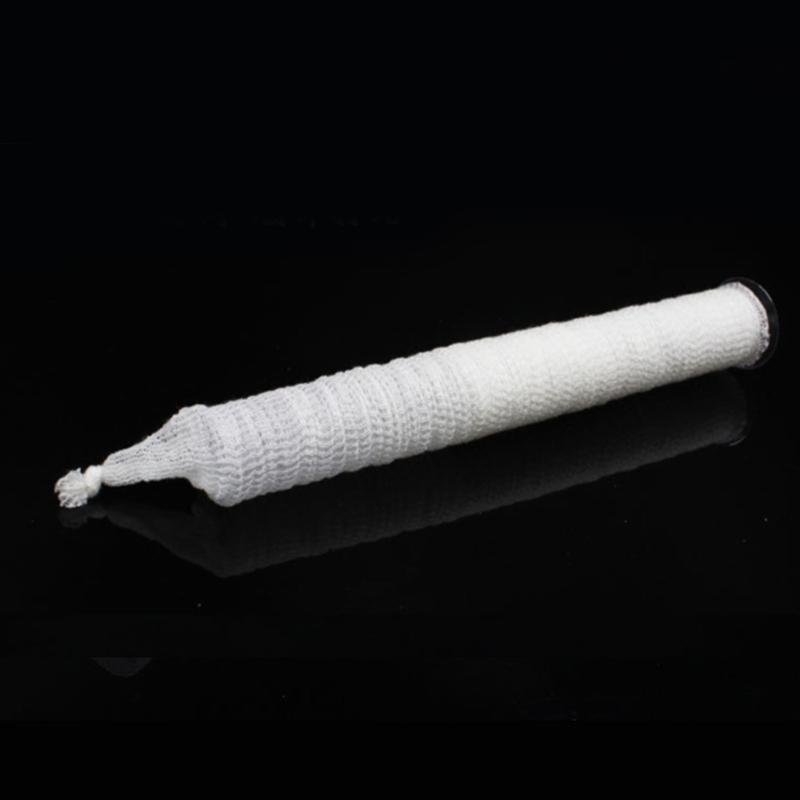 PVA Mesh Baits Bags with Funnel and Plunger Carp Fishing Mesh Water Dissolving PVA Narrow Mesh Tube Net Enduring