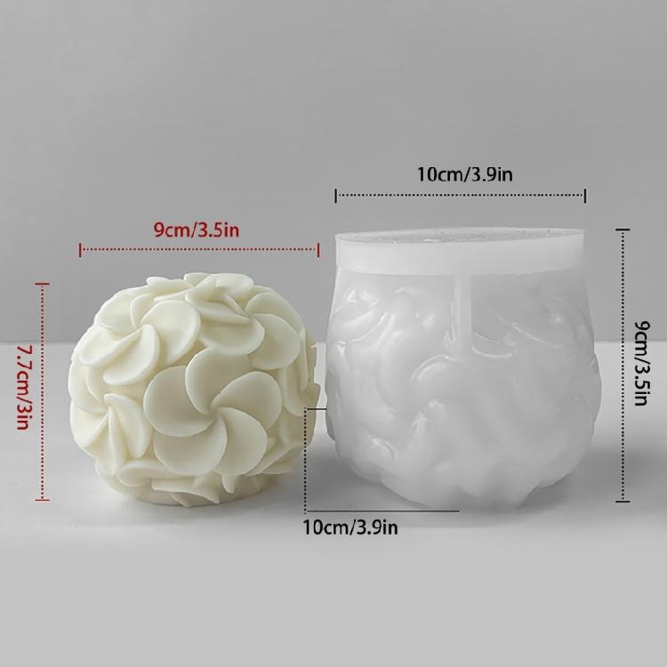 Hydrangea Crafts Moulds Easy To Use DIY Candle Moulds Silicone Ornament Molds