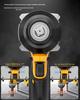 Rechargeable Electric Impact Wrench with High Torque Brushless Motor and Lithium Battery