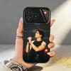 Joe J-Jonas Singer Phone Case For iPhone17,16,15,14,13,12,11,Pro,MAX Gray Matte Silicone Black Cover