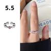 Irregular Shape Crystal Ring Minimalist Handmade Opal Ring Fashionable Gemstone Ring  Girls Gift