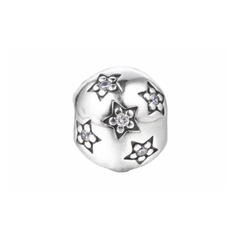Pandora Starry 925 silver clip silver 791058CZ