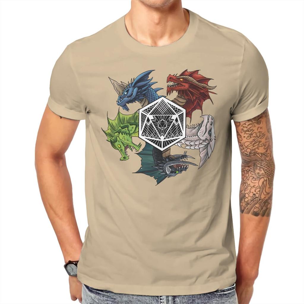 DND Chromatic T Shirt Homme Unisexs Tshirt Cotton Unisex Tops