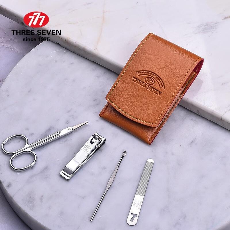 THREE SEVEN TSM-712 Four-Piece Nail Clipper Set
