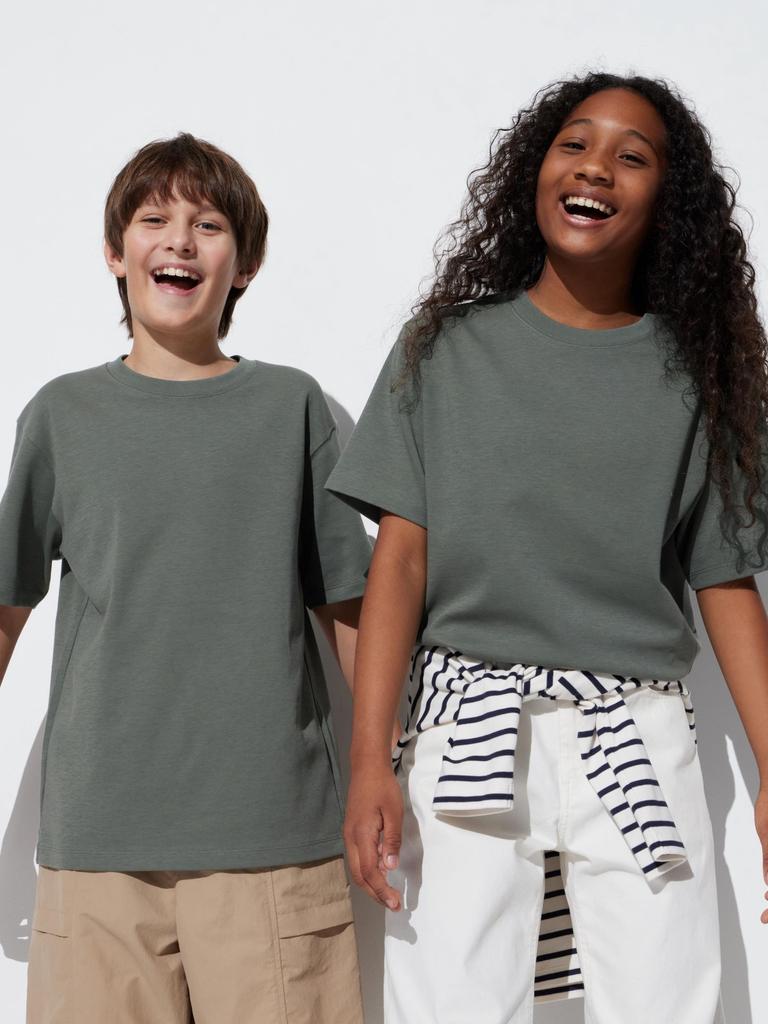 Uniqlo Japan Air Rhythm Cotton Crewneck Tee  Short Sleeve 