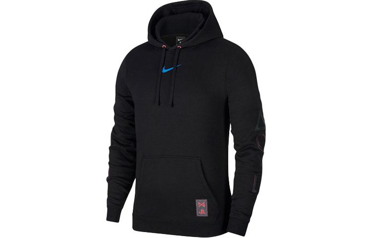

Nike X PlayStation Sweatshirts Men s Black Hooded Moderate Regular BV7799-010 S