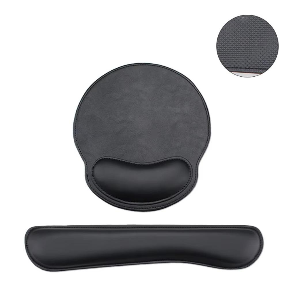 Ergonomic Wrist Rest Mouse Pad Keyboard Set Curved Support Base Office Home Pain Relief Typing