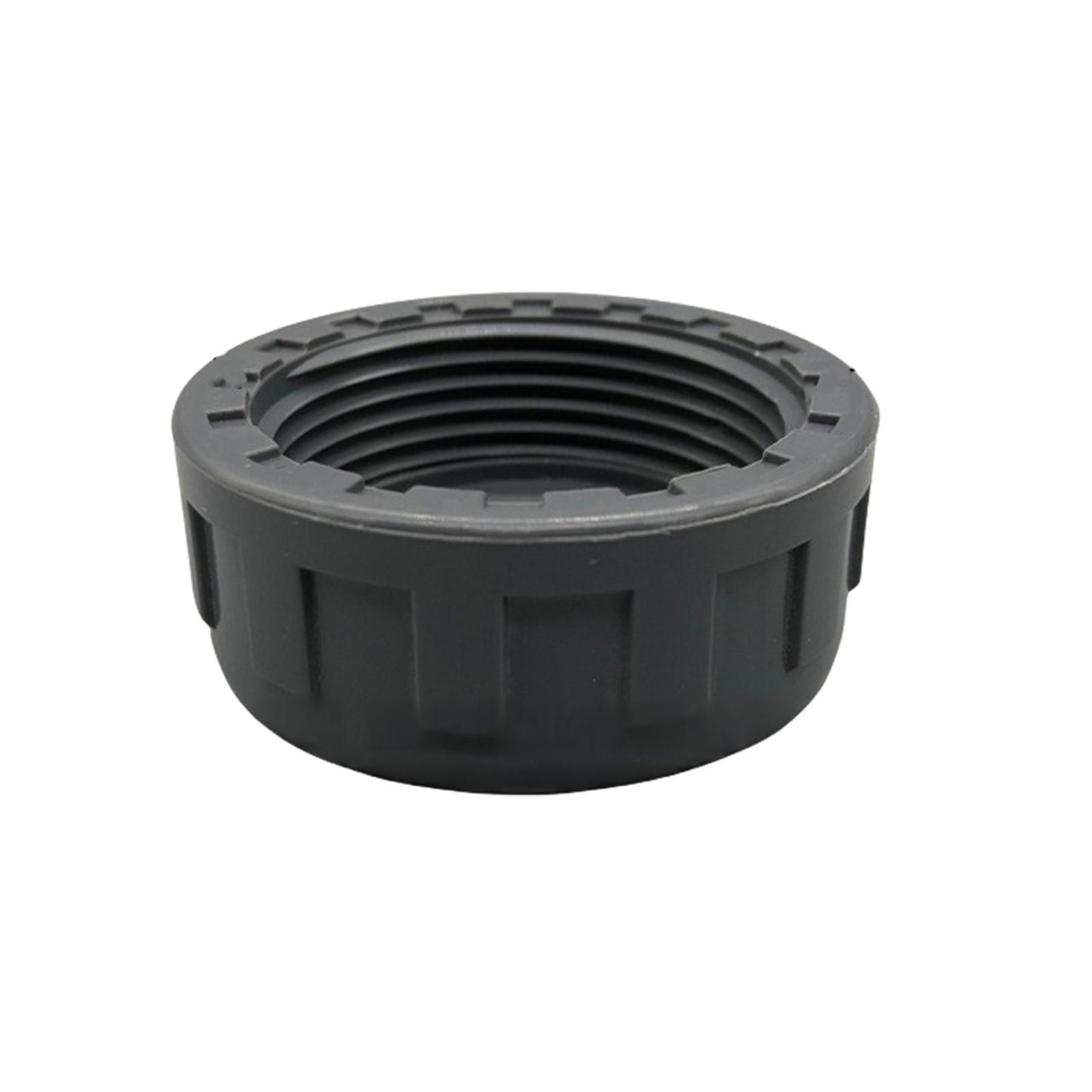 

PVC Female End Cap Garden Irrigation Pipe End Cap Water Tube Screw Plug Joint Aquarium Fish Tank Water Tube End Plug DN20