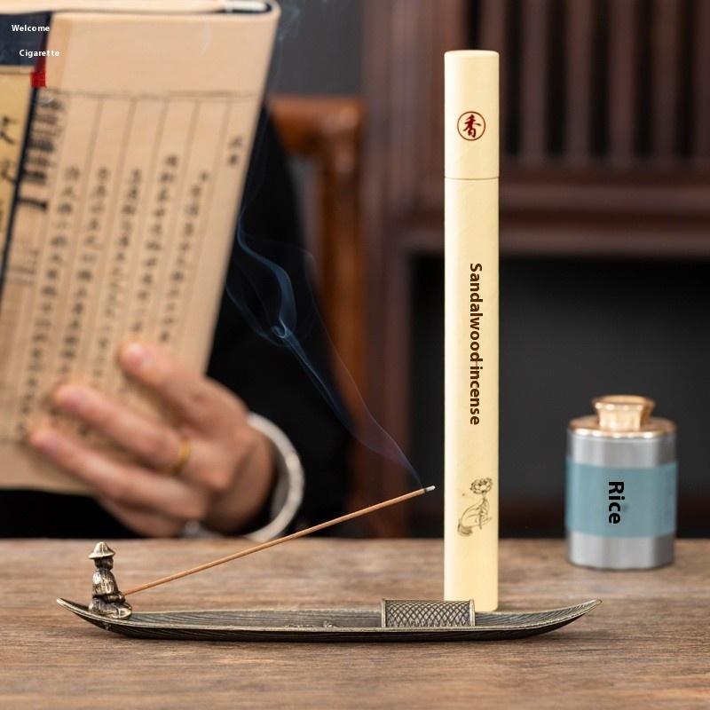 1Set Fish Chinese Fisherman Fishing Incense Censer Holder For Incense Sticks Home Decor Accessories