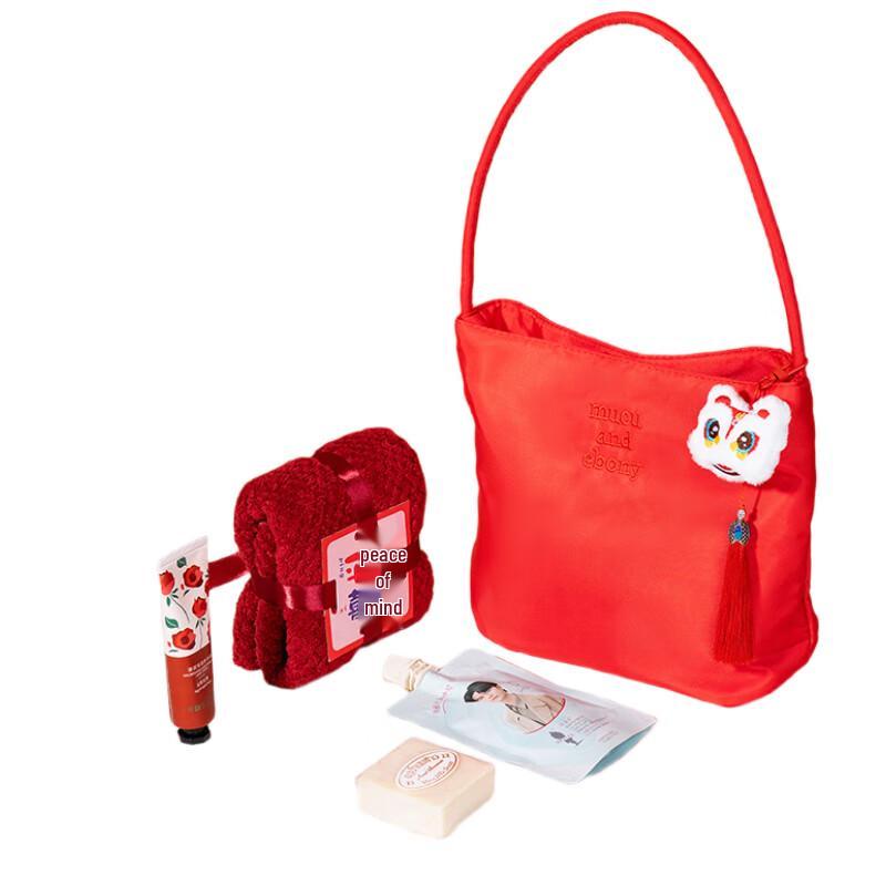 

China Red Waking Lion Soothing Body Care Set