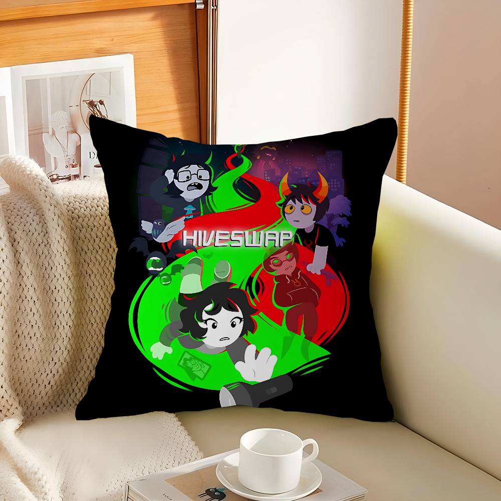 H-Homestuck Anime Games Pillow Cover Design Cushion Cover Decor Holiday Decorati