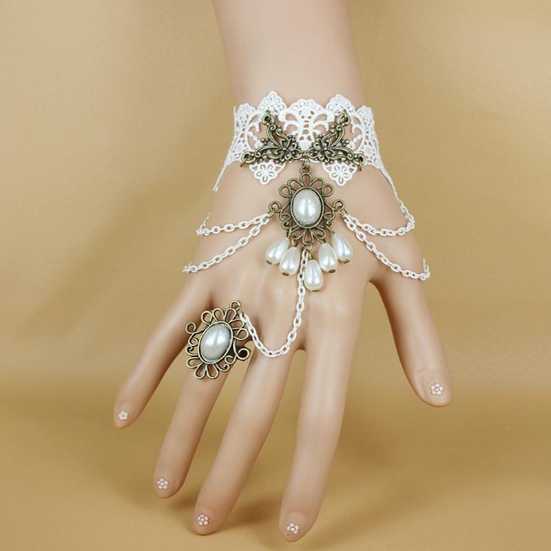 Women'S Vintage Steampunk Gloves Wrist Cuff Gear Girls Jewelry Accessories
