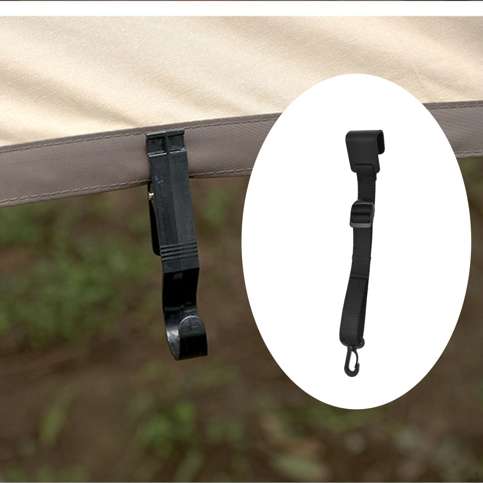 

Canopy Hanging Clip Adjustable Strap Display Storage Hook Light for Food Slogans Signs