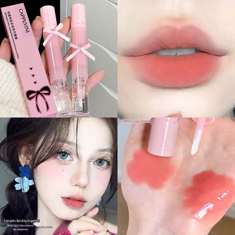 Cappuvini Multi-Effect Long-Lasting Matte Lip Glaze and Gloss