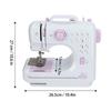 Sewing NaMachine Household Electric with Sming Function 12 Stitch Patterns Automatic Winder Small Sewing NaMachine