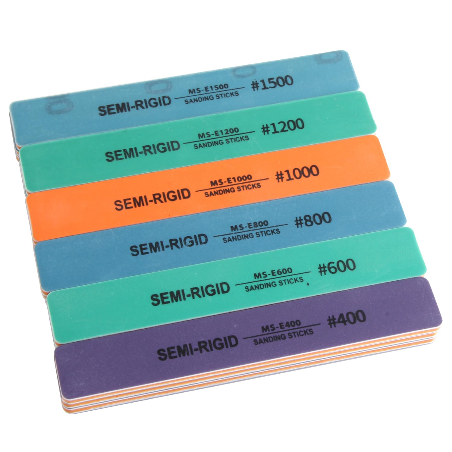 

KIMLONTON Sanding Polishing Tools for Gundam Hobby Plastic and Surface 6 3 of Each and Sticks, 18-Piece Set, Repair, Models, Polishing, Types, (#400,