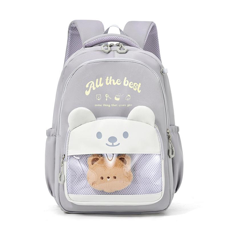 Schoolbag New Fashion Large Capacity Student Backpack High Value School Bag Travel Female Junior High School Student Lightweight Versatile Backpack