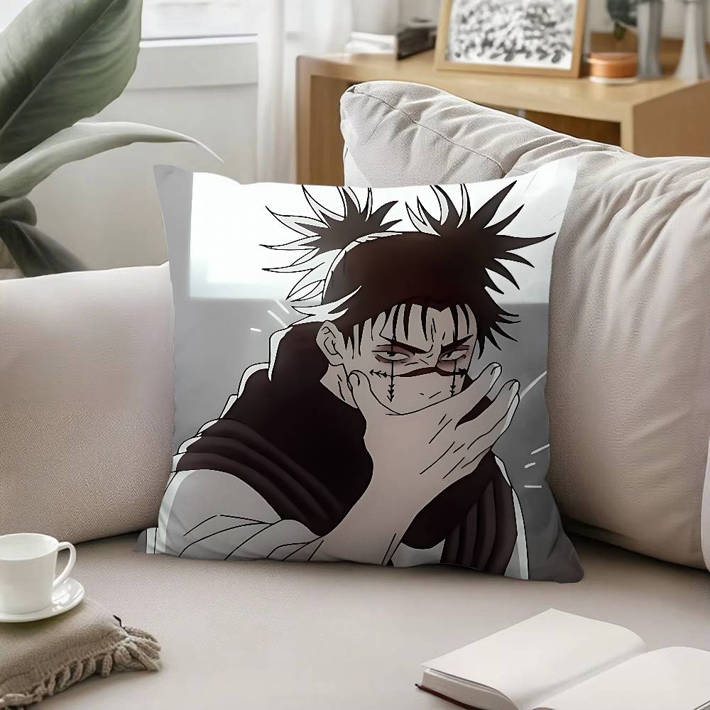 Anime C-Choso Throw Pillow Covers Pattern Cushion Cover Suitable For Sofa Bedroom Car Pillow Cover