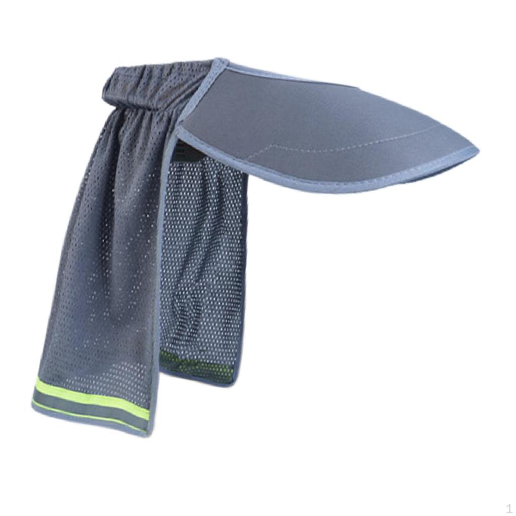 For Hard Hats, Sun Visor, Portable, Practical, with Neck Flap, Protection Construction