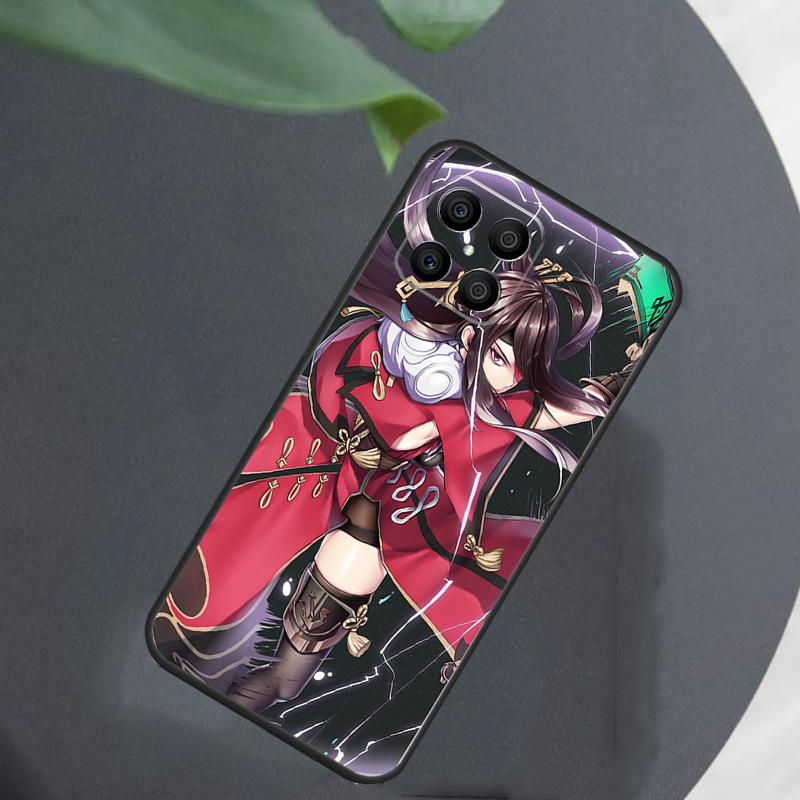 Genshin Impact Beidou For Honor Magic 7 Lite 6 5 8 Pro Case For Honor 200 400 70 90 X8c X8b X9a X9b X9c X9d Win RT