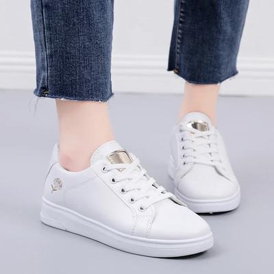 Chaussures de Sport Décontractées à Lacets et Bout Rond Tendance Printemps Automne Nouveau Sexy Confortable Semelles Épaisses Antidérapantes Chaussures Plates