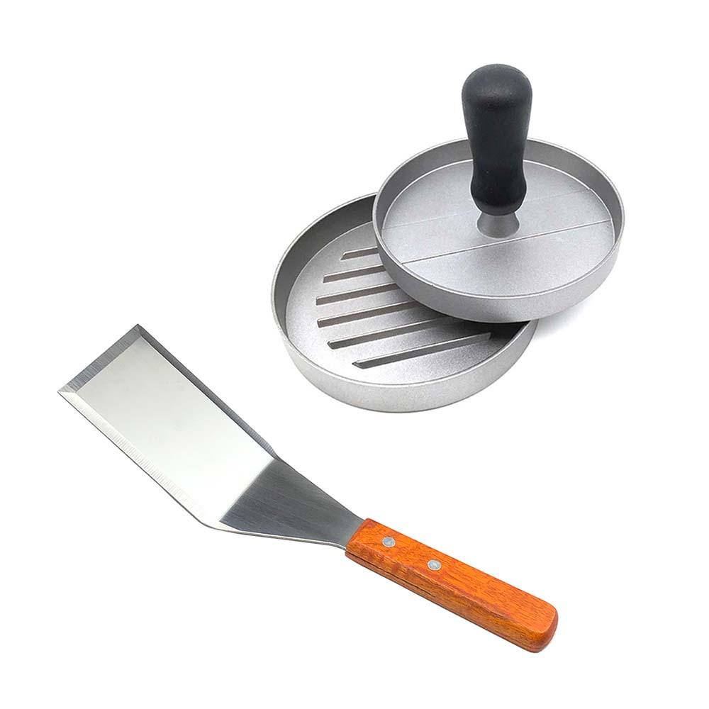 Non-stick Burger Press with Plastic Handle