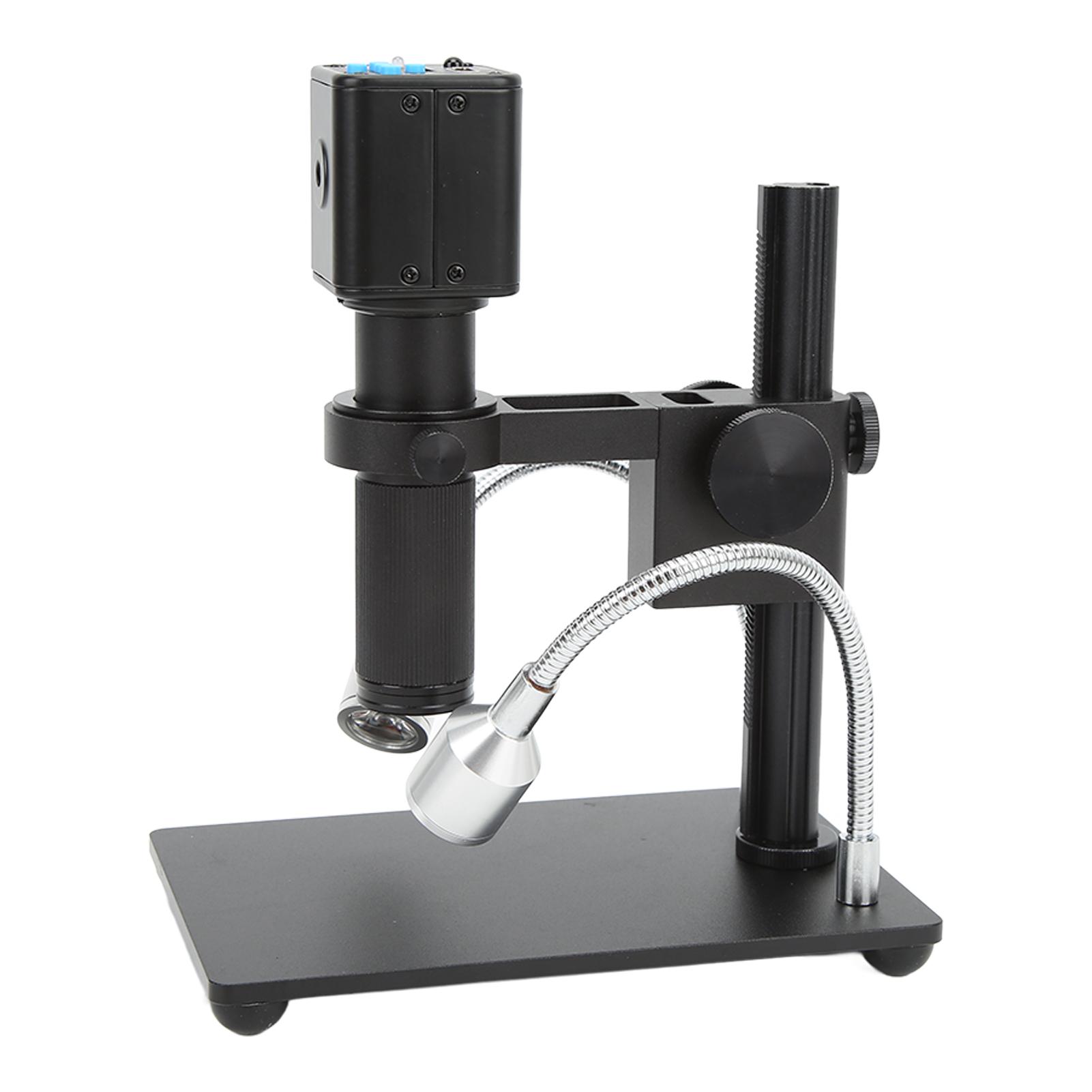 

Microscope Industrial Microscope Camera Full HD 24MP 2K 1080P 60FPS with 150X Lens for Phone Repair AC 100‑240VEU Plug