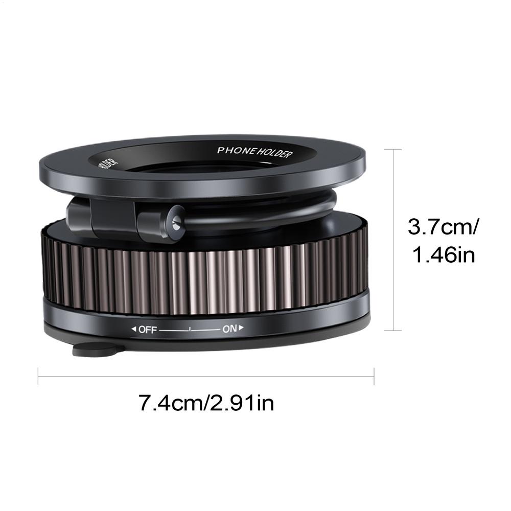 

Крепление для телефона на присоске с вращением на 360 градусов, автомобильный держатель для мобильного телефона, складной кронштейн для смартфона на присоске для приборной панели, вентиляционного отверстия чёрный