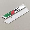 DCLR3 NEUES 3D-Metall-RS-Logo VRS Auto Frontgrill-Emblem Heckklappen-Abzeichen Für Skoda VRS Octavia 2 3 Rapid Kodiaq Karoq Fabia Kamiq Superb