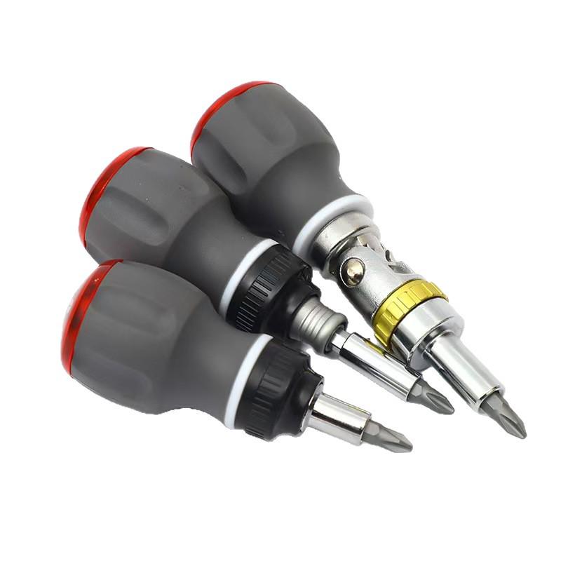 Chubby 8-in-1 Multifunctional Ratchet Screwdriver Set: Portable Phillips, Flathead & Special Shapes