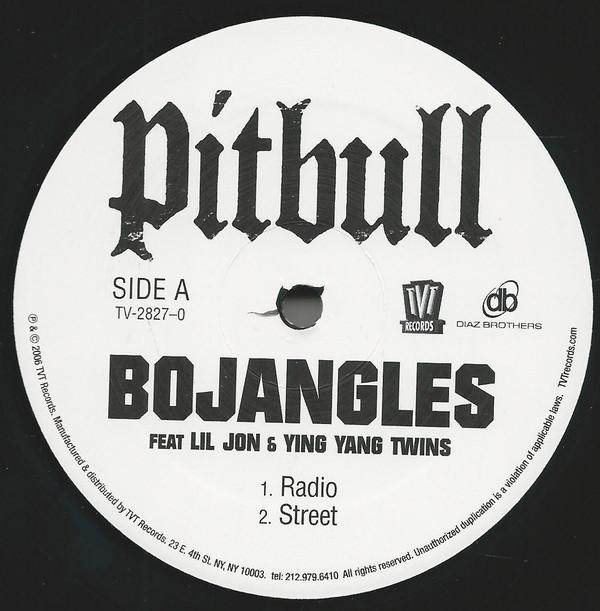 

12-дюймовая пластинка PITBULL, LIL JON, YING YANG TWINS - Bojangles (Ремикс) TV28270 TVT Records 2006 США Рэп и хип-хоп/R&B Б/у