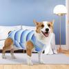 Dog Weaning Suit Stripes Pattern Wound Recovery Elastic Pet Surgery Recovery Suit Pet Supplies