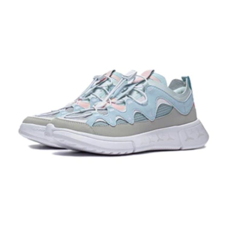 Li Ning Kids Wudao 2.3 Comfortable Versatile Shock Absorbing Casual Shoes Kids Casual Shoes Gray Blue YKCR064-48