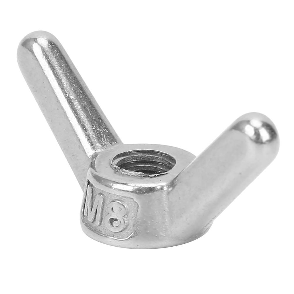 10pcs Hardware Fittings Wing Nuts Premium Thumb Nut Hardware Metric Thread Nuts For Install